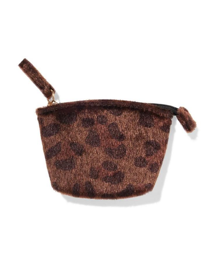 HEMA Sleuteletui luipaard bruin, Sieraden, Tassen en Uiterlijk, Portemonnees, Nieuw, Verzenden