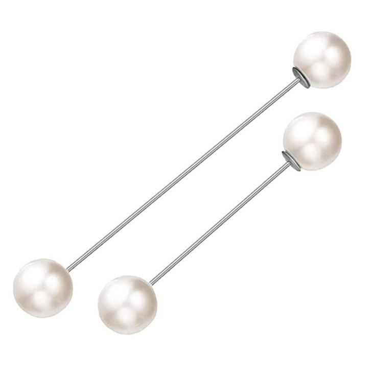 Fako Bijoux - Vestsluiting - Vestclip - Sjaalklem - Parel, Sieraden, Tassen en Uiterlijk, Broches, Verzenden