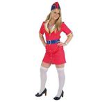 Stewardess kostuum - Luxe, Verzenden, Nieuw, Feestartikel
