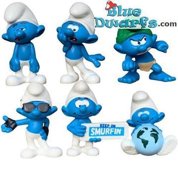 Schleich Smurfen - 2023 - Smurfenset - 6 stuks