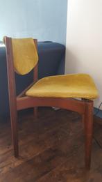 Stoel, Vintage, deens design, Finn Juhl uniek, gemerkt, teak, Ophalen of Verzenden