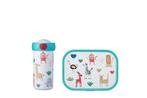Mepal Lunchset Campus Schoolbeker+Lunchbox Animal Friends, Verzenden, Nieuw