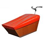 Clarijs Dekzeil Bakfiets Lang Rood, Verzenden, Nieuw