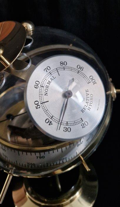 DGM - Weerstation - Aluminium, Glas, Messing - Spoetnik, Antiek en Kunst, Antiek | Wandborden en Tegels