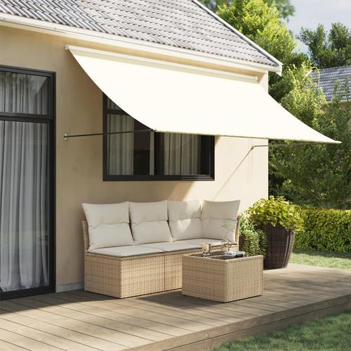 vidaXL Luifel uittrekbaar 300x150 cm stof en staal, Tuin en Terras, Zonneschermen, Nieuw, Verzenden