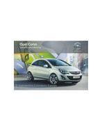 2011 OPEL CORSA INSTRUCTIEBOEKJE NEDERLANDS