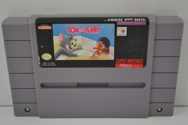 Tom And Jerry (SNES USA), Spelcomputers en Games, Games | Nintendo Super NES, Zo goed als nieuw, Verzenden