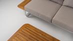 Hoek Loungeset - Capri - Aluminium - Teak - Datho Outdoor, Verzenden, Nieuw