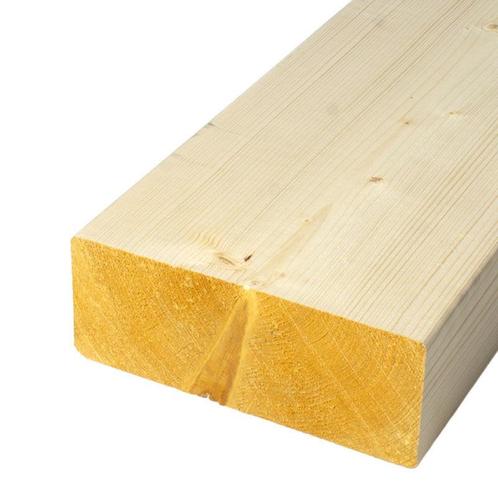 Vuren Balk Geschaafd 100x250, Doe-het-zelf en Verbouw, Hout en Planken, Vuren, 300 cm of meer, 50 mm of meer, Nieuw, Balk, Ophalen of Verzenden