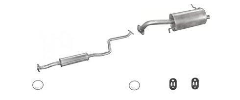 Complete uitlaat Middendemper + einddemper Mazda 323 1.5, Auto-onderdelen, Uitlaatsystemen, Nieuw, Verzenden