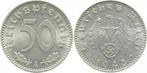 Duitsland 50 Pfennig 1943 A vz/st/prfr! J 372, Postzegels en Munten, Munten | Europa | Niet-Euromunten, Verzenden