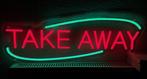 Take away NEON sign bord led lichtbord verlichting lamp XXL, Verzamelen, Merken en Reclamevoorwerpen, Verzenden, Nieuw