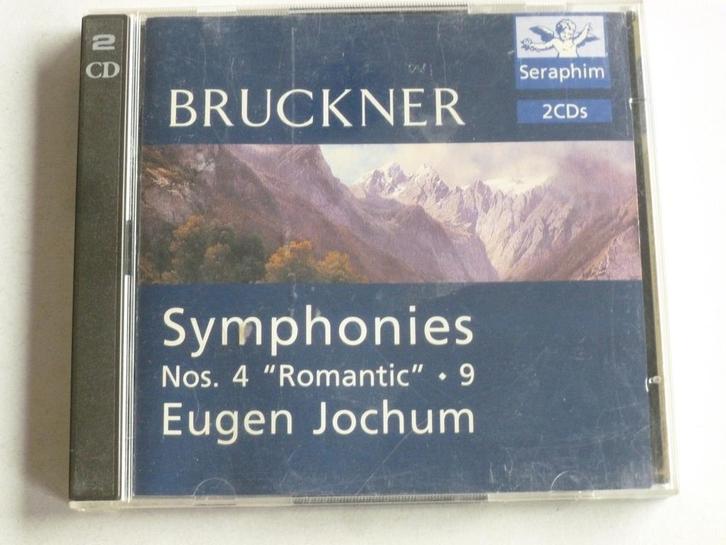 Bruckner - Symphony 4 & 9 / Eugen Jochum (2 CD), Cd's en Dvd's, Cd's | Klassiek, Zo goed als nieuw, Verzenden