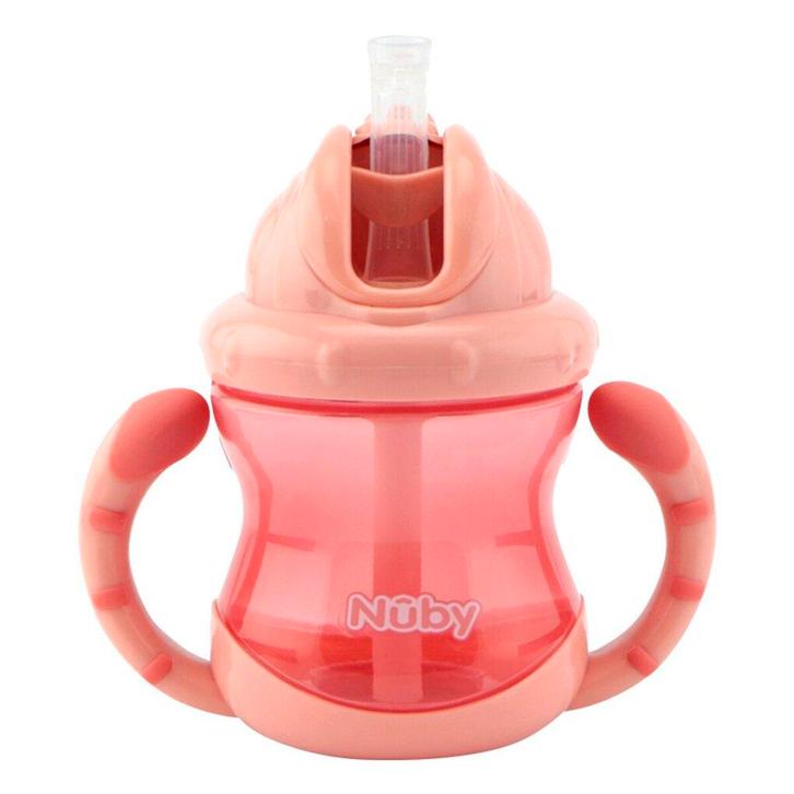 Nûby 12+M Flip-It Beker Met Handvatten, Kinderen en Baby's, Babyvoeding en Toebehoren, Nieuw, Verzenden