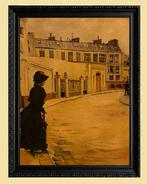 European school (XX), After Jean Béraud - LAttente (Rue de