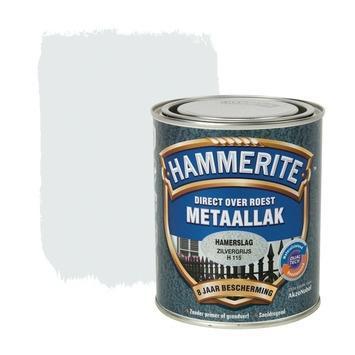 Hammerite Metaallak Zilvergrijs H115 Hamerslag 250 ml, Doe-het-zelf en Verbouw, Verf, Beits en Lak, Nieuw, Ophalen of Verzenden