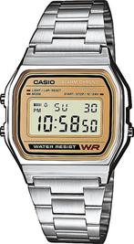 Casio Vintage Unisex Horloge 36,3 mm - Zilverkleurig Iconic, Verzenden, Nieuw