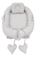 Mordesign Grey Babynest met Kussen, Kinderen en Baby's, Kinderkamer | Beddengoed, Verzenden, Nieuw
