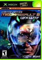 MechAssault 2 Lone Wolf (Xbox Original Games), Spelcomputers en Games, Games | Xbox Original, Ophalen of Verzenden, Zo goed als nieuw