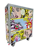 Noboringo Tribute Roy Lichtenstein Pop Art - CeeVee -, Antiek en Kunst