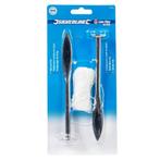 Silverline Piketten set - 160 mm - Inclusief 10 meter met..., Tuin en Terras, Ophalen of Verzenden, Nieuw