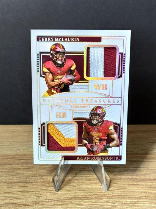 Panini National Treasures - Terry Mclaurin & Brian Robinson, Verzamelen, Stickers