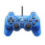 Sony Playstation 2 DualShock 2 Controller - Blauw (doorzicht, Spelcomputers en Games, Verzenden, Zo goed als nieuw