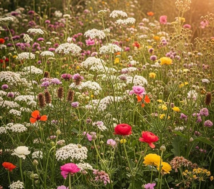 Inheems bloemenmengsel, Tuin en Terras, Bloembollen en Zaden, Zaad, Gehele jaar, Verzenden