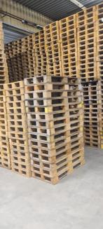 Houten pallet 1200x600x135 mm, gesloten dek en bodem,, Doe-het-zelf en Verbouw, Hout en Planken, Ophalen of Verzenden, Gebruikt