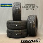 245/40/19 98W Goodyear winterbanden 7,2mm profiel 4 stuks, 19 inch, Band(en), Personenwagen, Gebruikt