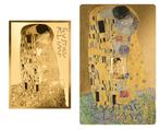 De Kus - Gustav Klimt | 24 karaat Gouden Munt Coincard, Verzenden
