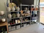 Online veiling: Metalen stellingen (3 stuks)