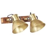 Wandlamp industrieel E27 45x25 cm messingkleurig (Interieur)