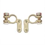 ProPlus Accupoolklem set - messing en staal - Ø 16-17 mm..., Auto-onderdelen, Accu's en Toebehoren, Ophalen of Verzenden, Nieuw