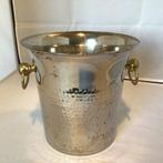 Champagne koeler - Verzilverd, Messing, Metaal - Gehamerd, Antiek en Kunst, Antiek | Meubels | Tafels