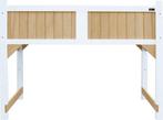AXI Kweektafel met gronddoek Bruin/wit - Binnenzijde bekleed, Ophalen of Verzenden, Nieuw