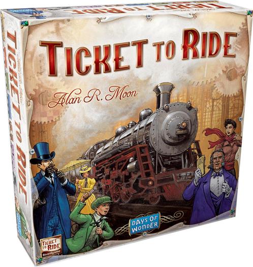 Ticket To Ride USA (NL versie) | Days Of Wonder -, Hobby en Vrije tijd, Gezelschapsspellen | Bordspellen, Nieuw, Verzenden