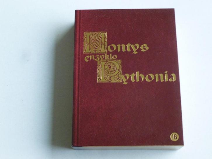 Monty Python - Montys enzyklo Pythonia (4 DVD Box), Cd's en Dvd's, Dvd's | Klassiekers, Zo goed als nieuw, Verzenden
