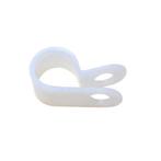 Buisklem kunststof 8mm wit 5stuks, Ophalen of Verzenden, Nieuw