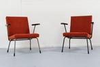 Gispen - Wim Rietveld - Fauteuil (2) - 1401 - Staal, Textiel