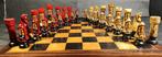 Schaakspel - Grandes Bustos Medievales - gepolychromeerd