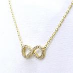 Ketting met hanger - 18 karaat Geel goud - 0.21ct. tw.