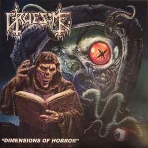 LP gebruikt - Gruesome - Dimensions Of Horror (Splatter V..., Cd's en Dvd's, Vinyl | Hardrock en Metal, Zo goed als nieuw, Verzenden