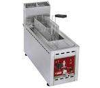 Gas Friteuse | 8 Liter | RVS | 25x70x(h)50 cm HorecaTraders, Verzenden, Nieuw in verpakking