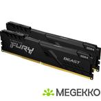 Kingston DDR4 FURY Beast 2x16GB 3600, Computers en Software, RAM geheugen, Verzenden, Nieuw