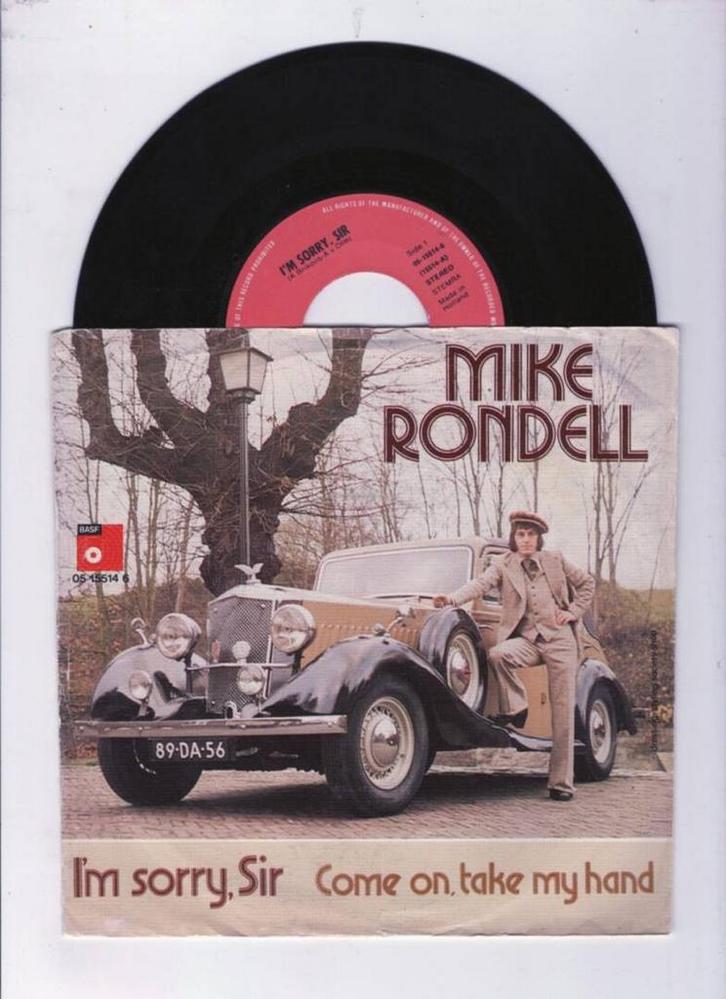 Mike Rondell – Im Sorry Sir / Come On, Take My Hand (1-7-V, Cd's en Dvd's, Vinyl Singles, Ophalen of Verzenden