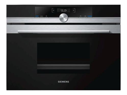 SIEMENS CD634GAS0 IQ700 Stoomoven (Used1), Witgoed en Apparatuur, Ovens, Inbouw, Hete lucht, Stoom, Zo goed als nieuw, Oven, 45 tot 60 cm