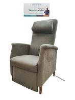 Fitform Elevo 580 Sta- Op stoel uitgevoerd in groene stof, Huis en Inrichting, Minder dan 75 cm, Zo goed als nieuw, 50 tot 75 cm