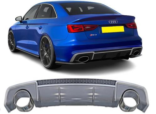 Diffuser RS3-look | Audi | A3 Limousine/cabrio 13-16 4d | pa, Auto-onderdelen, Carrosserie en Plaatwerk, Nieuw, Audi, Verzenden