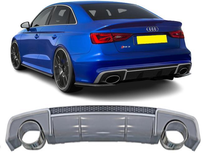 Diffuser RS3-look | Audi | A3 Limousine/cabrio 13-16 4d | pa, Auto-onderdelen, Carrosserie en Plaatwerk, Nieuw, Audi, Verzenden